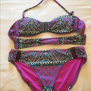 Nanette Lenore Bikini Swimsuit . Small.